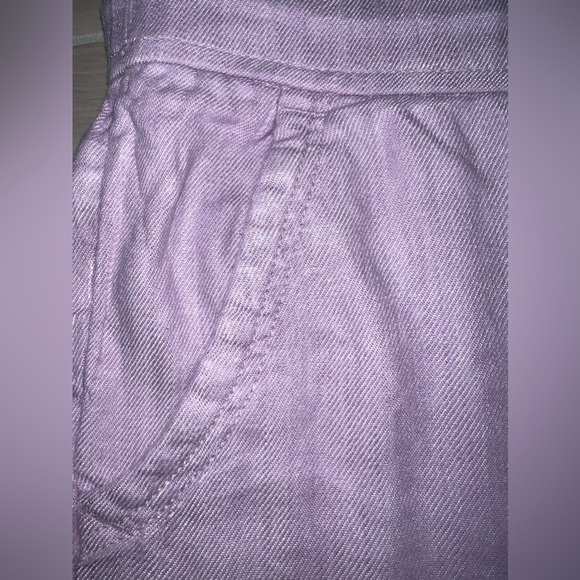 LOFT Lavender Linen Blend Shorts ✨💜☀️😎 - Picture 3 of 5